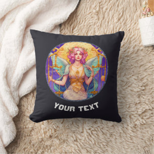 Personalized LIBRA ZODIAC SIGN Throw Pillow