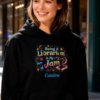 Personalized Librarian Gift Hoodie