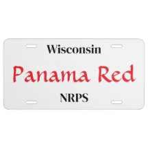 Personalized License Plate