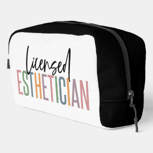 Personalized Licensed Aesthetician Cosmetologist Dopp Kit