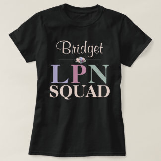 Personalized Licensed Practical Nurse Team T-Shirt