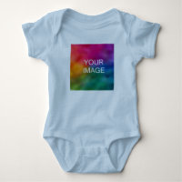 Personalized Light Blue Template Add Image Photo