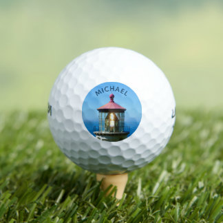 Personalized Lighthouse Golf Balls