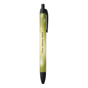 Personalized Lime Green Ink Pens