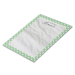 Personalized Lined   Notepad