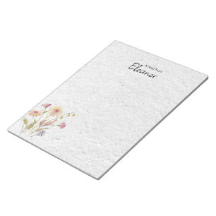 Personalized Lined   Notepad