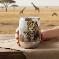 Personalized Lion Cubs Safari Name Gift
