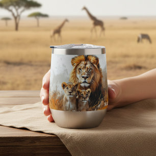 Personalized Lion Cubs Safari Name Gift