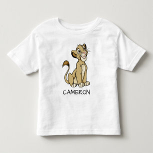 Personalized Lion King Simba Toddler T-shirt