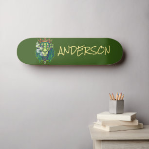 Personalized  LION WEED KING Skateboard