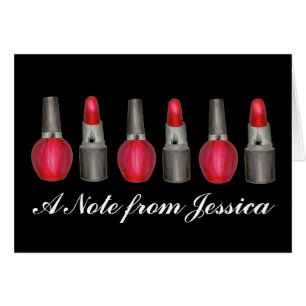 Personalized Lipstick Nail Polish Makeup Artist
