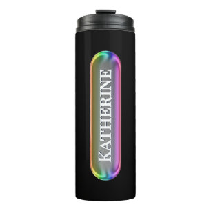 Personalized Liquid Glass Name Tumbler Custom Mo