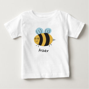 Personalized Little Bee Baby T-Shirt