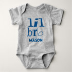 Personalized Little BRO Blue