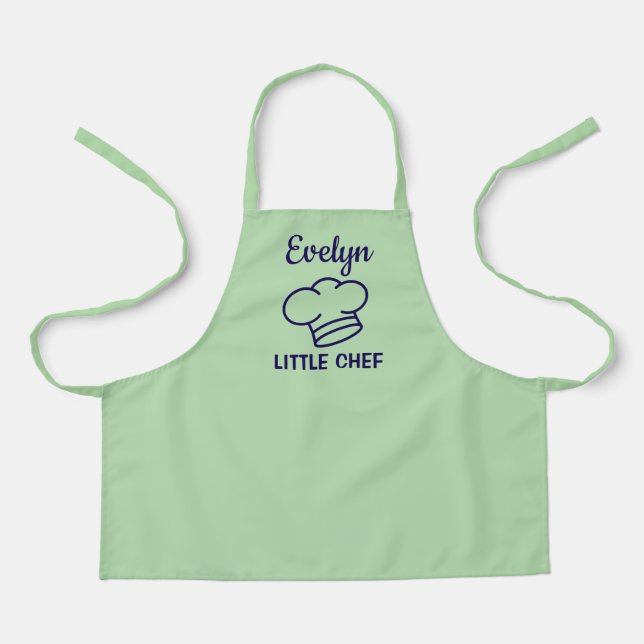  Personalized Little Chef Apron (Front)