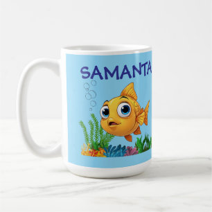 Personalized Little Fish Classic Mug
