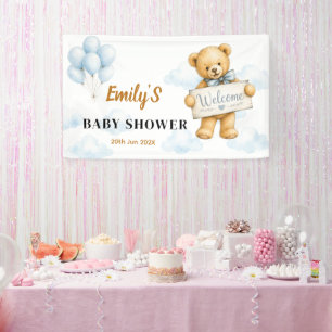 Personalized Little Love Bug Baby Shower Banner