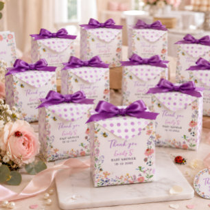 Personalized Little Love Bug Baby Shower Favor Box