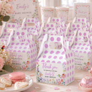 Personalized Little Love Bug Baby Shower Favor Box