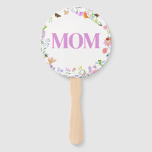 Personalized Little Love Bug Baby Shower Hand Fan