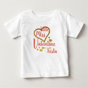 Personalized Little Miss Valentine Shirt