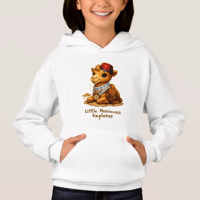 Personalized Little Moroccan Explorer Camel – Cute (Front)