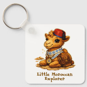 Personalized Little Moroccan Explorer Camel – Cute Keychain