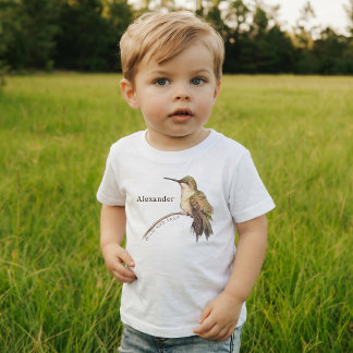 Personalized Little Pollinators Wild and free Toddler T-shirt
