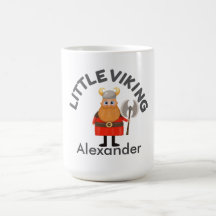 Personalized Little Viking Kids Mug 