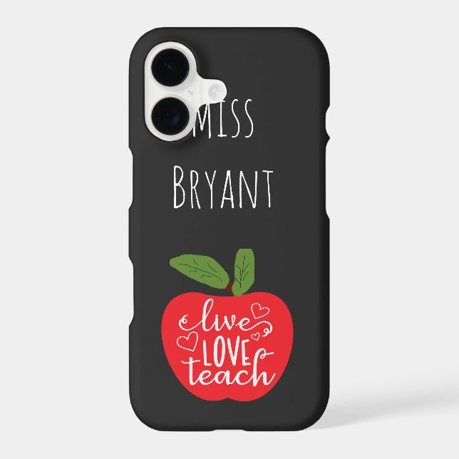 Personalized Live Love Teach (Back)