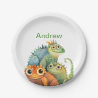 Personalized Lizard Birthday Party