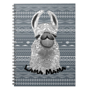 Personalized Llama Mama Notebook