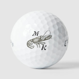 Personalized Lobster Design Callaway Golf Balls