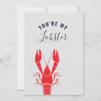 Personalized Lobster Seafood Anniversary Gag