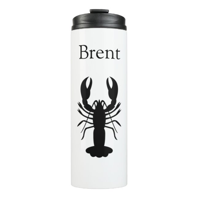 Personalized LOBSTER Travel Mug (Front)
