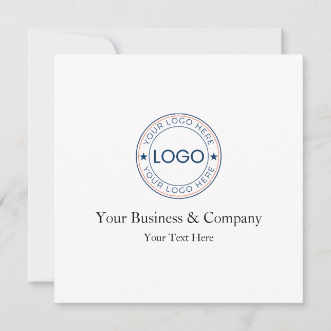 Personalized Logo and Text (Front)