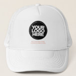 Personalized Logo and Text Baseball Trucker Hat<br><div class="desc">Create your very own corporate Trucker Hat! Our sleek and contemporary template comes in a variety of colours, offering full customization options to showcase your business logo, chosen photograph or image. Enhance personalization by adding your name, company slogan or moniker, promotional Instagram handle, or any personalized text of your choice....</div>