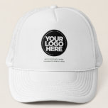 Personalized Logo and Text Baseball Trucker Hat<br><div class="desc">Create your very own corporate dark green Trucker Hat! Our sleek and contemporary template comes in a variety of colours, offering full customization options to showcase your business logo, chosen photograph or image. Enhance personalization by adding your name, company slogan or moniker, promotional Instagram handle, or any personalized text of...</div>