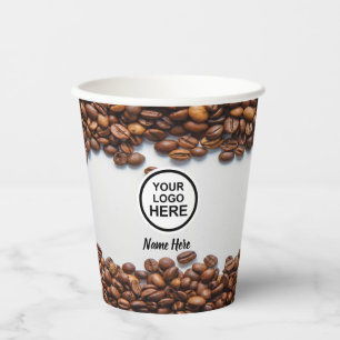 Personalized Logo brand Coffee Paper cups