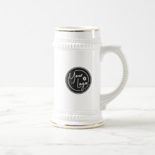 Personalized Logo Business Beer Stein