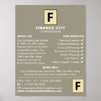 Personalized Logo, Business & Finance Advertising