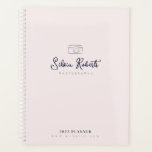 personalized logo business planner<br><div class="desc">a simple personalized logo design. You can edit the logo,  colours and text on this planner book.</div>