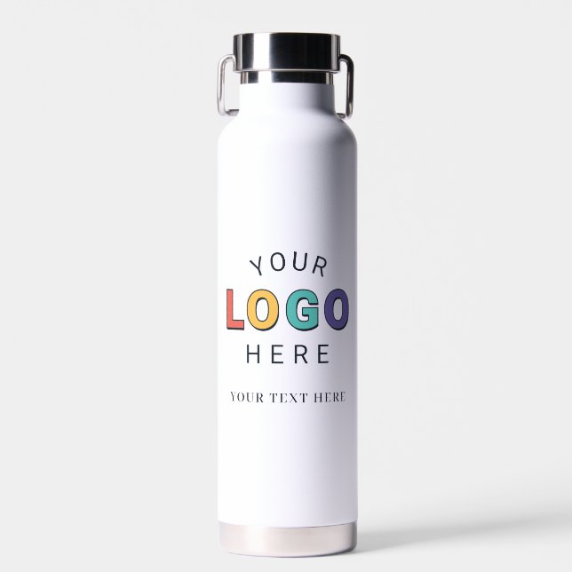 Personalized Logo Business Water Bottle (Front)