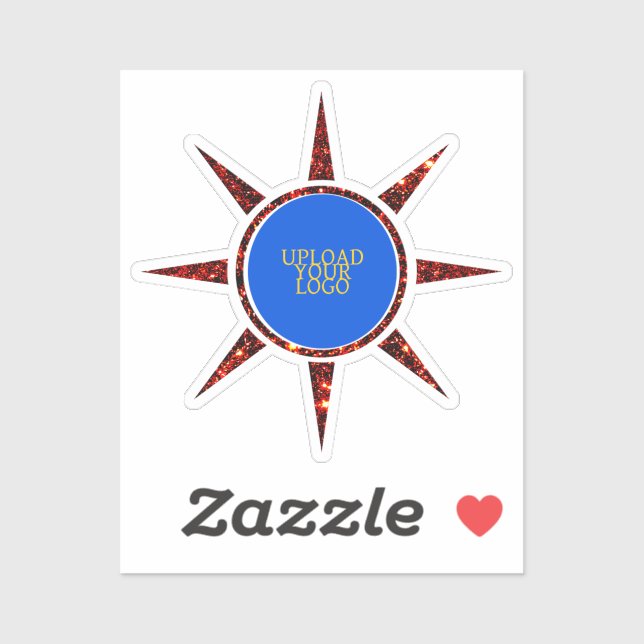 personalized logo cheerful sun (Sheet)