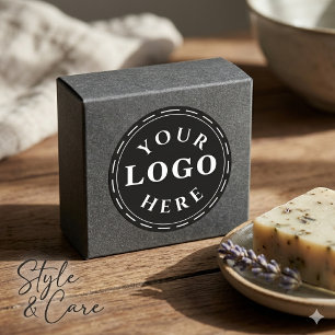 Personalized Logo Circle Sticker for Branding