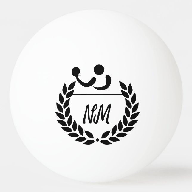Personalized Logo Custom Ping Pong Ball (Front)