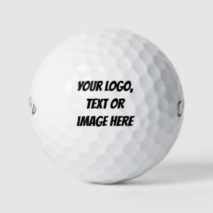 ⛳ Personalized Logo Golf Balls - Christmas Golfer 