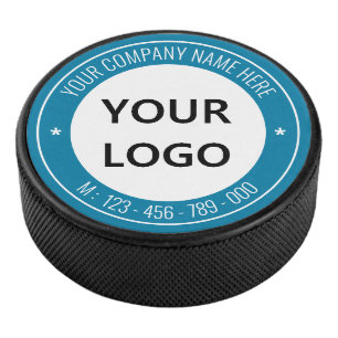 Personalized Logo Name Phone Hockey Puck Gift