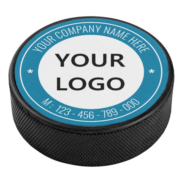 Personalized Logo Name Phone Hockey Puck Gift (3/4)