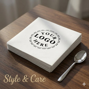 Personalized Logo Napkins for Brand Promotion